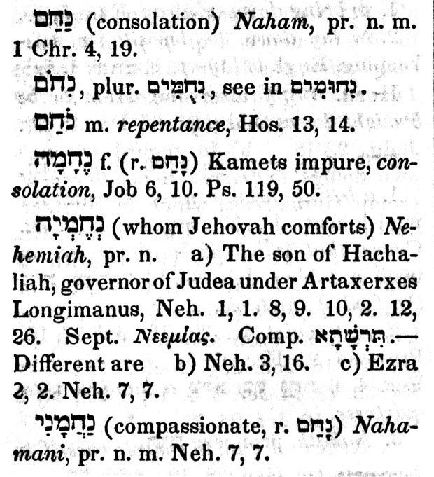 Nacham derivatives